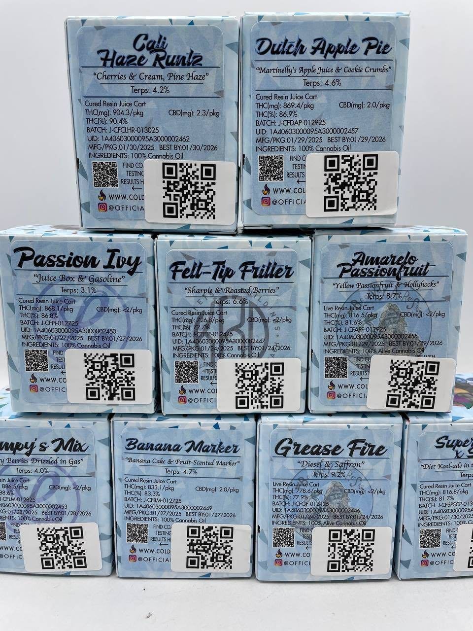 Coldfire Carts