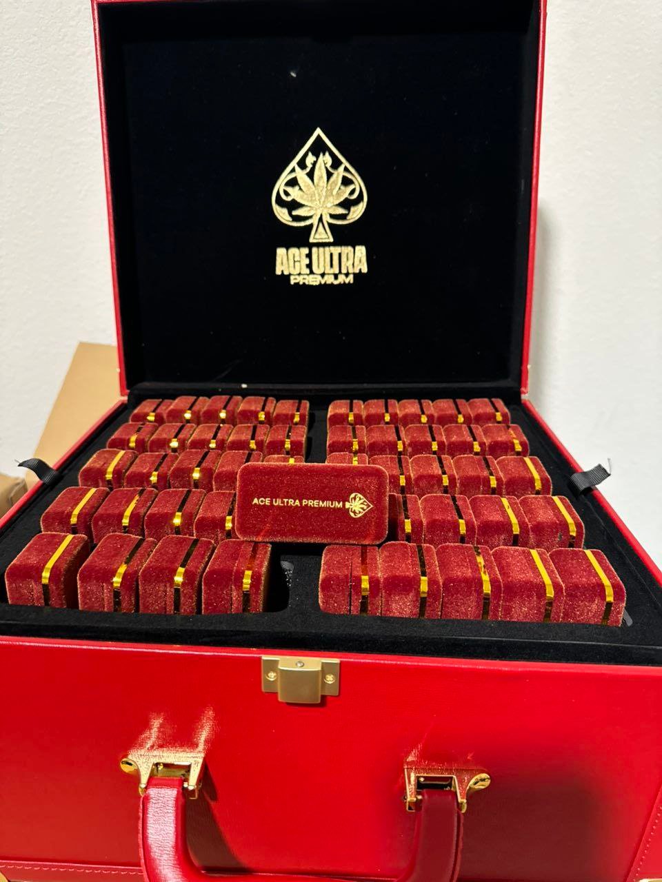 Ace Premium Disposable Red Box