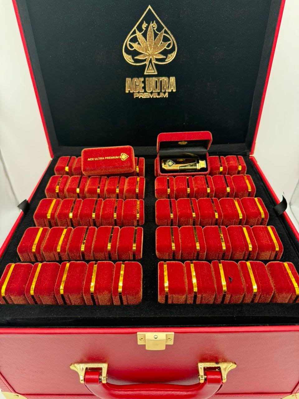 Ace Premium Disposable Red Box